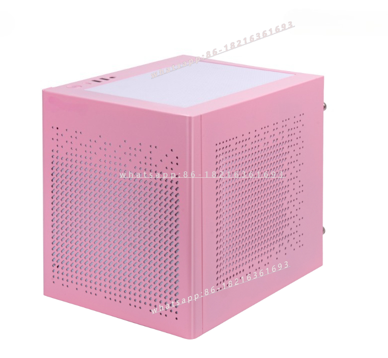 Pc Gaming Pink - SG16 Rosa Weiß ITX Kleines Mini-ATX-Netzteil