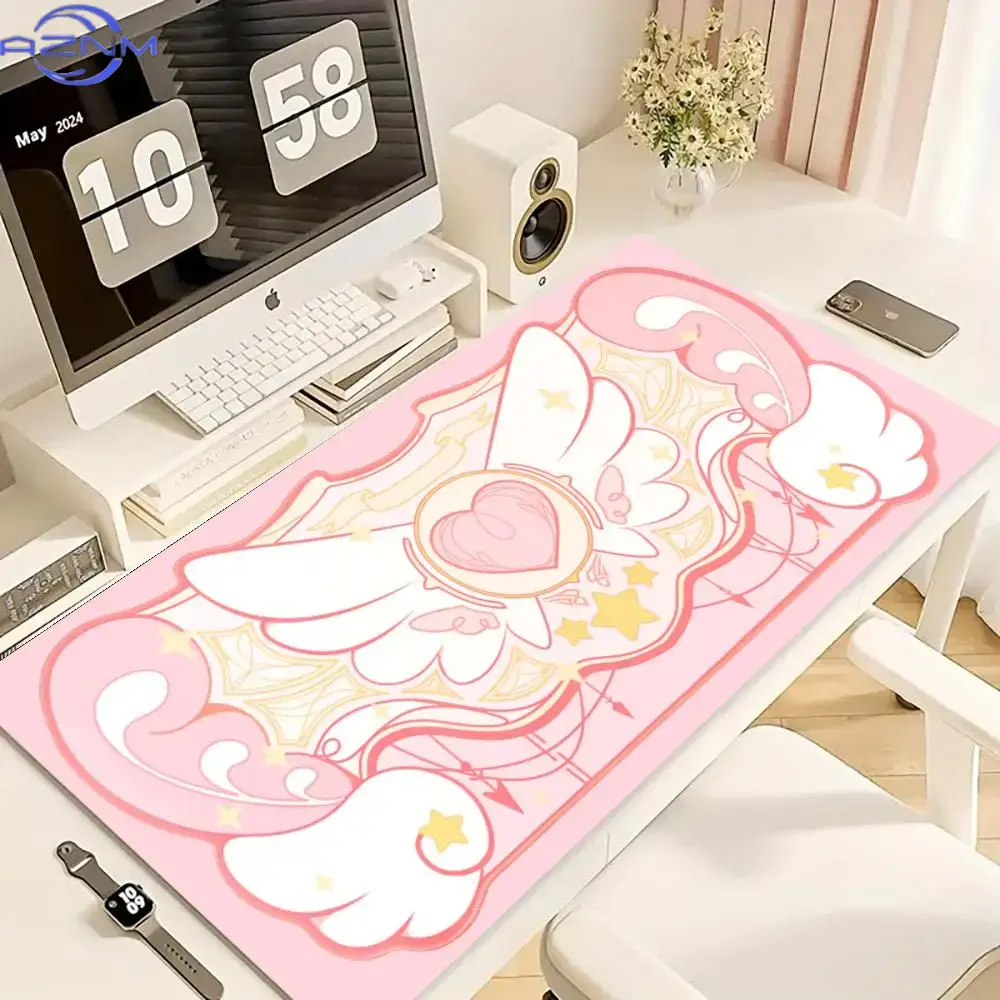 Pc Gaming Pink - Anime Cardcaptor Sakura, großes Mauspad mit