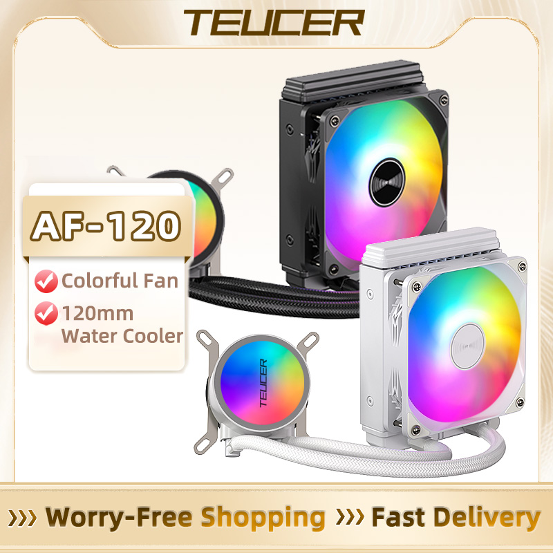 Pc Water Cooling - TEUCER AF-120 Wasserkühler 12 cm RGB-Lüfterprozessor