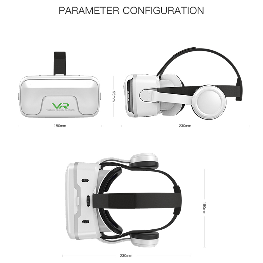 VR Shinecon 10.0 Helm 3D Brill – Vr Headset Pc Bewertung und Preis