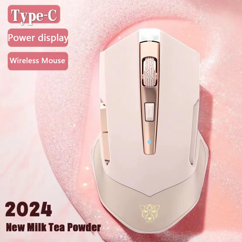 2024 neue 2,4g drahtlose Maus  – Pc Gaming Pink Bewertung und Preis