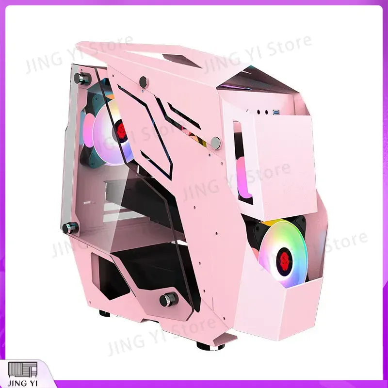 Mini ITX Gaming PC-Gehäuse ATX – Pc Gaming Pink Bewertung und Preis